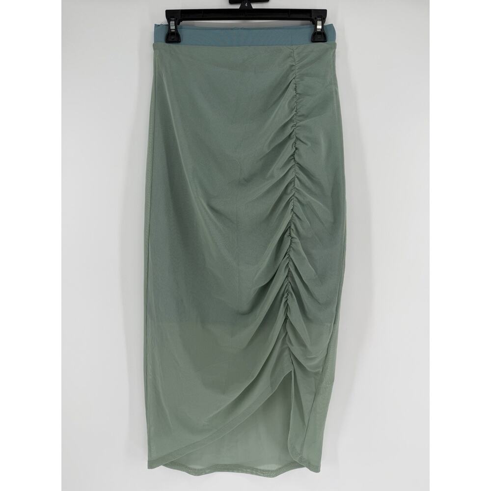 Free People Revolve Two Toned Summer Daze Midi Skirt Alchemy & Quince Size 4/6 - Picture 2 of 10